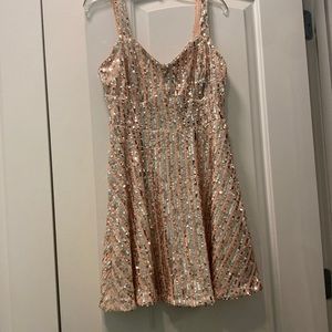 lulus sequin dress